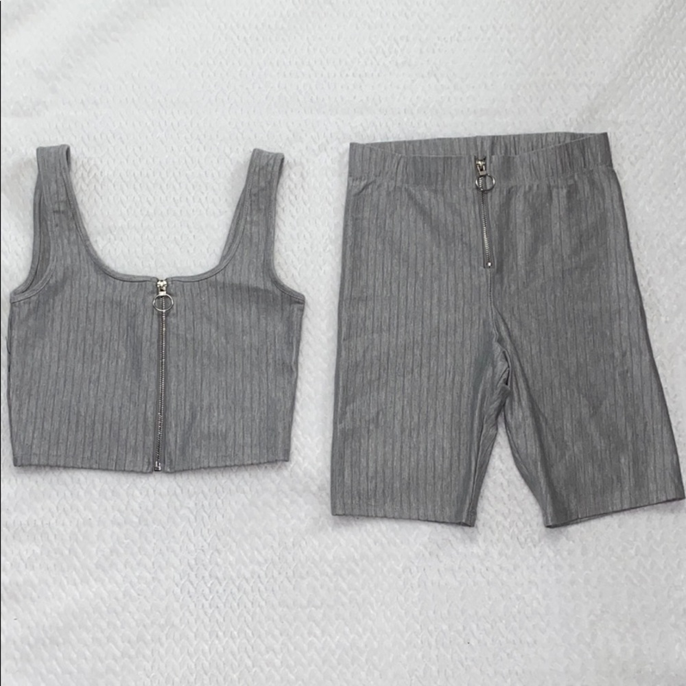 Biker Short Matching set (Never Been Worn)
